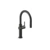 KOHLER Crue Black Pull-Down Single-Handle Kitchen Faucet