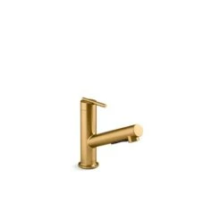 KOHLER Crue Brass Pull-Out Single-Handle Kitchen Faucet