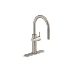 KOHLER Crue Stainless Steel Touchless Pull-Down Single-Handle Kitchen Faucet