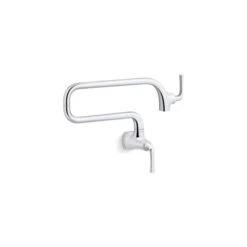 KOHLER Graze Chrome Wall-Mount Pot Filler Faucet