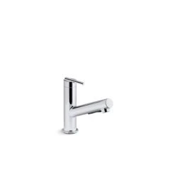 KOHLER Crue Chrome Pull-Out Single-Handle Kitchen Faucet