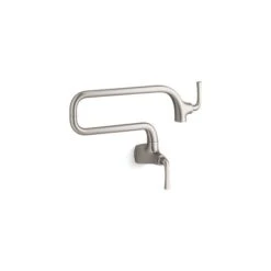 KOHLER Graze Stainless Steel Wall-Mount Pot Filler Faucet