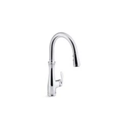 KOHLER Bellera Chrome Touchless Pull-Down Kitchen Sink Faucet