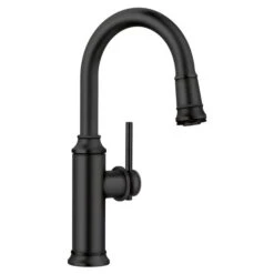 Blanco Empressa Matte Black 1-Handle Deck Mount Residential Bar And Kitchen Faucet -Alliedbas Shop 330992821 MainImage 001 l