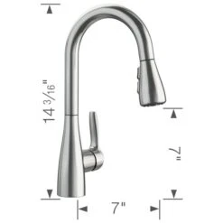 Blanco Atura PVD Steel 1-Handle Deck Mount Residential Bar And Kitchen Faucet 5 Blanco Atura PVD Steel 1-Handle Deck Mount Residential Bar And Kitchen Faucet -Alliedbas Shop 330992822 AlternateImage1 l