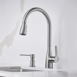 Blanco Atura PVD Steel 1-Handle Deck Mount Pull-Down Residential Kitchen Faucet -Alliedbas Shop 330992834 AlternateImage1 l