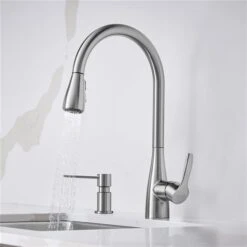 Blanco Atura PVD Steel 1-Handle Deck Mount Pull-Down Residential Kitchen Faucet