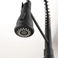 Clihome 19.25-in Touch Kitchen Faucet With Pull Down Sprayer - Black 9 Clihome 19.25-in Touch Kitchen Faucet With Pull Down Sprayer - Black -Alliedbas Shop 330992874 AlternateImage3 l