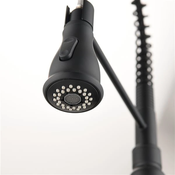 Clihome 19.25-in Touch Kitchen Faucet With Pull Down Sprayer - Black 5 Clihome 19.25-in Touch Kitchen Faucet With Pull Down Sprayer - Black - Image 5