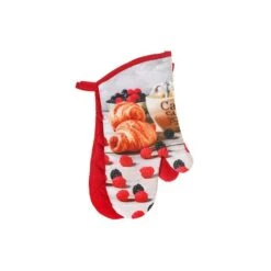 IH Casa Decor 2-Piece Croissant Cafe Oven Mitts