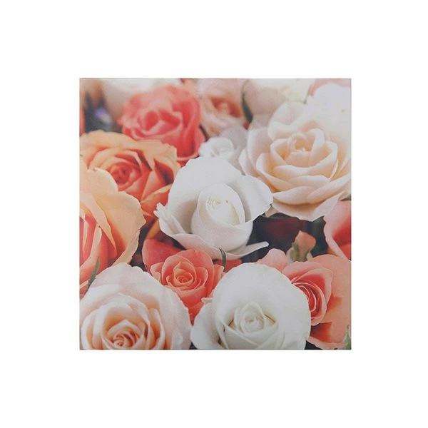 IH Casa Decor 20-Pack 3-Ply Paper Napkins (Peachy Roses) - Set Of 6 1 IH Casa Decor 20-Pack 3-Ply Paper Napkins (Peachy Roses) - Set Of 6