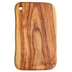 Fab Slabs Camphor Laurel 18.9-in L X 10.63-in W Natural Wood Antibacterial Cutting Board