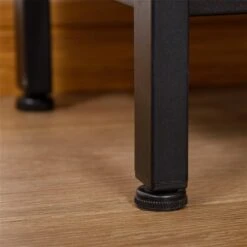 HomCom 20-Bottle Rustic Brown Wine Rack