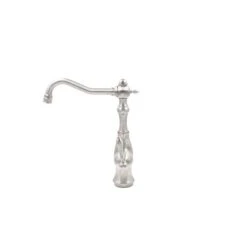 Novatto LOU Brushed Nickel 1-Handle Deck Mount Bar And Prep Handle/Lever Commercial/Residential Kitchen Faucet -Alliedbas Shop 331017913 AlternateImage1 l