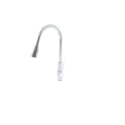 Novatto Chrome 1-Handle Deck Mount Pull-Down Handle/Lever Commercial/Residential Kitchen Faucet -Alliedbas Shop 331017923 MainImage 001 l