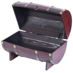 Vintiquewise 5-Bottle Brown Wooden Barrel-Shaped Wine Cabinet -Alliedbas Shop 331023491 AlternateImage3 l