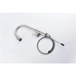 WELLFOR 1-Handle Deck Mount Pull-Out Kitchen Faucet In Brushed Nickel 7 WELLFOR 1-Handle Deck Mount Pull-Out Kitchen Faucet In Brushed Nickel -Alliedbas Shop 331024984 AlternateImage3 l