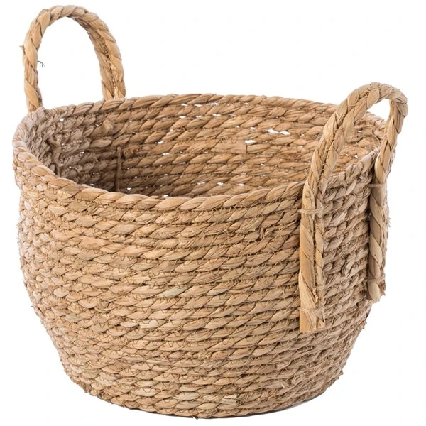 Vintiquewise Small Woven Storage Basket 2 Vintiquewise Small Woven Storage Basket - Image 2