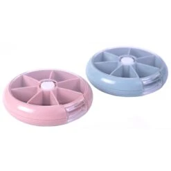 Basicwise Pink And Blue Plastic Pill Organizer - 2-Piece -Alliedbas Shop 331030422 MainImage 001 l