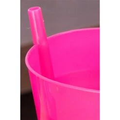 Basicwise 20-fl Oz. Plastic Reusable Cup With Straw - Set Of 2 7 Basicwise 20-fl Oz. Plastic Reusable Cup With Straw - Set Of 2 -Alliedbas Shop 331030508 AlternateImage3 l