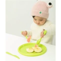 Basicwise Multicolour Plastic Kids Dinnerware Set - 4-Piece -Alliedbas Shop 331030532 AlternateImage2 l