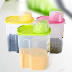 Basicwise 6.7-in X 10.9-in Clear Plastic Food Storage Container - 3-Piece -Alliedbas Shop 331030572 AlternateImage3 l
