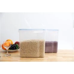 Basicwise 9-in X 9.5-in Clear Plastic Food Storage Container - 2-Piece -Alliedbas Shop 331030584 AlternateImage1 l