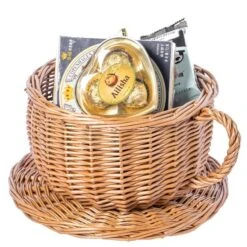 Vintiquewise Coffee Mug Shaped Wicker Basket -Alliedbas Shop 331030663 AlternateImage2 l