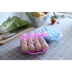 Basicwise Pink And Blue Plastic Egg Tray - 2-Piece -Alliedbas Shop 331030674 AlternateImage3 l