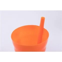 Basicwise 10-fl Oz. Plastic Reusable Cup With Straw - Set Of 4 -Alliedbas Shop 331030752 AlternateImage3 l