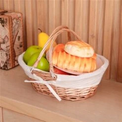 Vintiquewise Oval Basket With 2 Handles And Liner -Alliedbas Shop 331030774 AlternateImage1 l