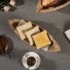Vintiquewise Wood Boat Shaped Small Tray