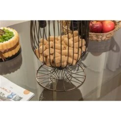 Vintiquewise 3-Bottle Metal Goblet Shaped Decorative Wine Bottle And Cork Holder 9 Vintiquewise 3-Bottle Metal Goblet Shaped Decorative Wine Bottle And Cork Holder -Alliedbas Shop 331030819 AlternateImage3 l