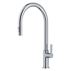 Kraus Oletto 1-handle Deck Mount Pull-down Chrome Residential Kitchen Faucet