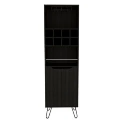 FM Furniture Sheffield Black Composite Bar Cabinet 9 FM Furniture Sheffield Black Composite Bar Cabinet -Alliedbas Shop 331040214 MainImage 001 l