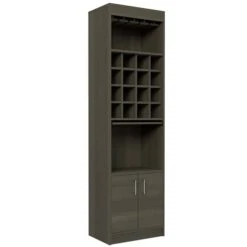 FM Furniture Illinois Smokey Oak Composite Bar Cabinet -Alliedbas Shop 331040369 MainImage 001 l