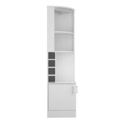 FM Furniture Seattle White 8-Bottle Composite Wine Cabinet -Alliedbas Shop 331041965 MainImage 001 l