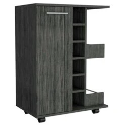 FM Furniture Tennessee Smokey Oak 6-Bottle Composite Wine Cabinet -Alliedbas Shop 331042022 MainImage 001 l