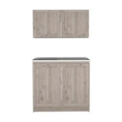 FM Furniture Perseus 39.3-in X 30.8-in X 30.4-in Light Grey Base Cabinet 7 FM Furniture Perseus 39.3-in X 30.8-in X 30.4-in Light Grey Base Cabinet -Alliedbas Shop 331042035 MainImage 001 l