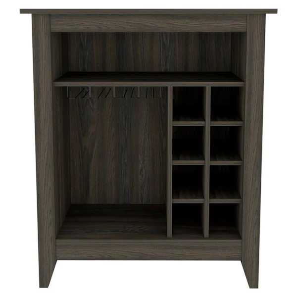 FM Furniture Future Espresso 8-Bottle Wood Wine Cabinet 3 FM Furniture Future Espresso 8-Bottle Wood Wine Cabinet - Image 3