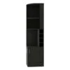 FM Furniture Kava Delhi Black 8-Bottle Composite Wine Cabinet