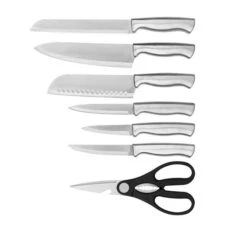 Hamilton Beach Stainless Steel Knife Set With Wood Block - 14-Piece 8 Hamilton Beach Stainless Steel Knife Set With Wood Block - 14-Piece -Alliedbas Shop 331045858 AlternateImage5 l