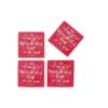 IH Casa Decor Wooden Enamel Coaster - 4-Piece