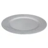 IH Casa Decor 13-in Silver Charger Plate - Set Of 6
