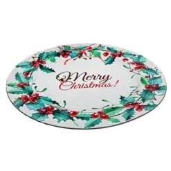 IH Casa Decor 13-in Printed Charger Plate - Set Of 6