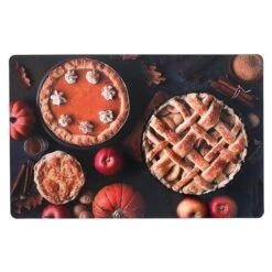 IH Casa Decor Pies Galore Plastic Placemat - Set Of 12