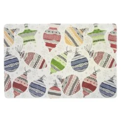 IH Casa Decor Ornaments Placemat - Set Of 12