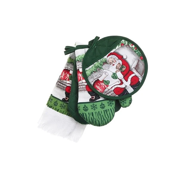 IH Casa Decor Green Kitchen Towels - Set Of 2 1 IH Casa Decor Green Kitchen Towels - Set Of 2