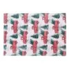 IH Casa Decor Red Truck With Tree Cotton Placemat - Set Of 12