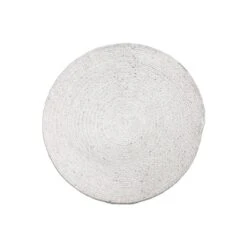 IH Casa Decor Gold Snowflakes Cotton Placemats - Set Of 12